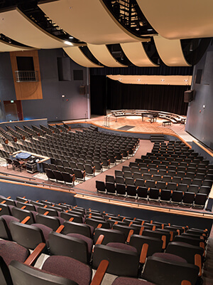 school auditorium stage